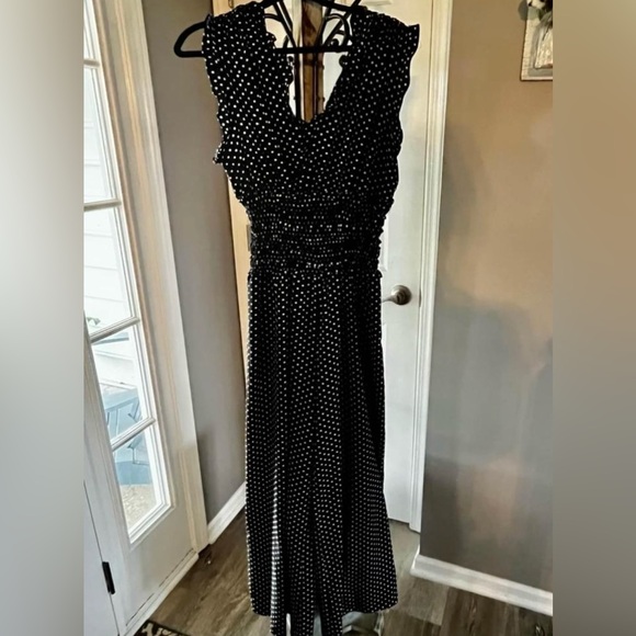 Max Studio Pants - Max Studio polka dot jumpsuit